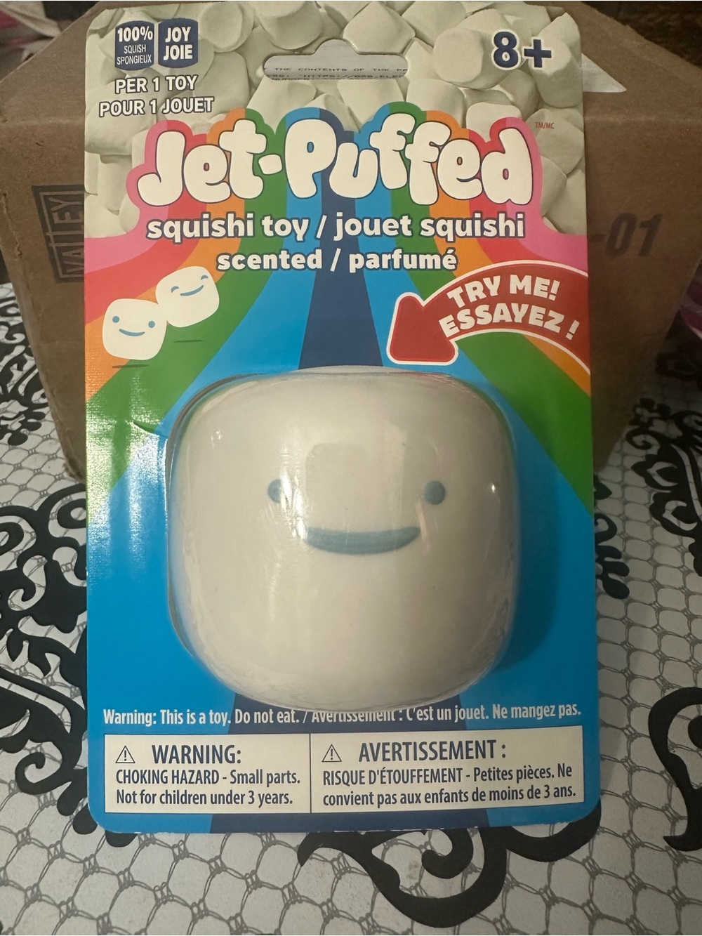 Squishi Scented Marshmallow Toy - White